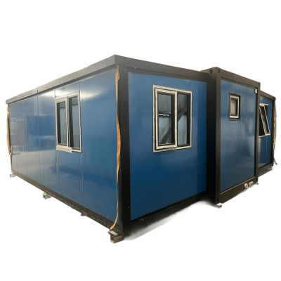 FoldBox 37 Cobalto – Casa Plegable de 37 m² con Cocina y Baño