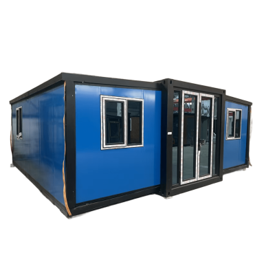 FoldBox 37 Cobalto – Casa Plegable de 37 m² con Cocina y Baño
