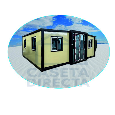 FoldBox 37 Duna – Casa Plegable de 37 m² con Baño y Cocina