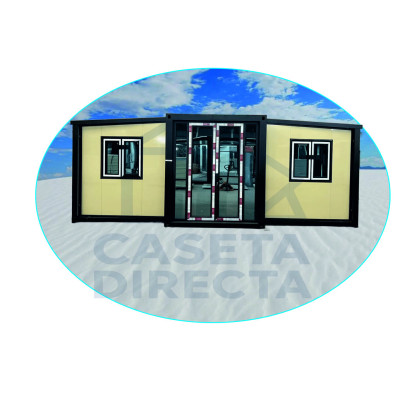 FoldBox 37 Duna – Casa Plegable de 37 m² con Baño y Cocina