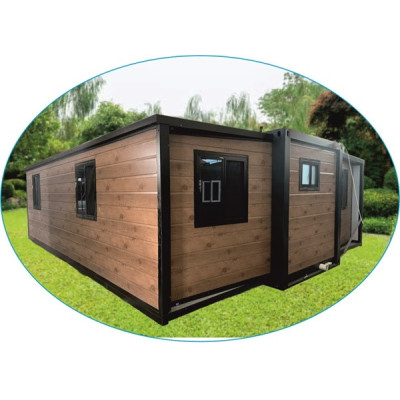 FoldBox 37 Bosque Vivo – Casa Plegable de 37 m² con Revestimiento Efecto Madera Natural FoldBox 37 Bosque Vivo – Casa Plegable de 37 m² con Revestimiento Efecto Madera Natural