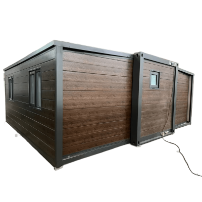 FoldBox 36 Nogal – Casa Plegable de 36 m² con Cocina y Baño FoldBox 36 Nogal – Casa Plegable de 36 m² con Cocina y Baño