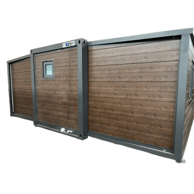 FoldBox 36 Nogal – Casa Plegable de 36 m² con Cocina y Baño FoldBox 36 Nogal – Casa Plegable de 36 m² con Cocina y Baño