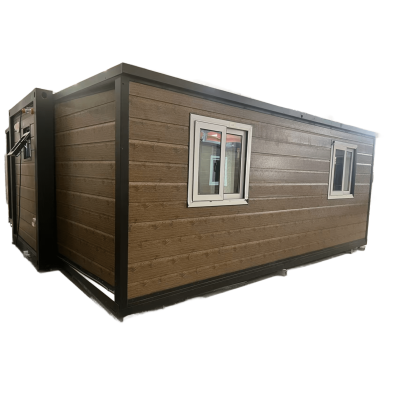 FoldBox 37 Castaño – Casa Plegable de 37 m² con Cocina y Baño FoldBox 37 Castaño – Casa Plegable de 37 m² con Cocina y Baño