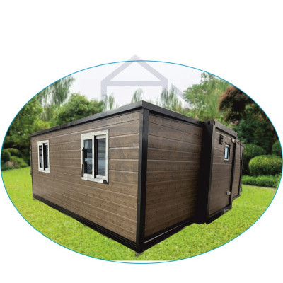 FoldBox 37 Castaño – Casa Plegable de 37 m² con Cocina y Baño FoldBox 37 Castaño – Casa Plegable de 37 m² con Cocina y Baño