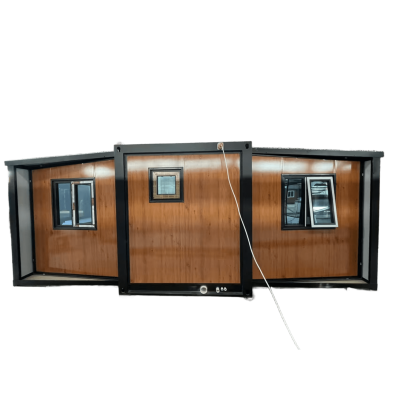 FoldBox 37 Roble – Casa Plegable de 37 m² con Cocina y Baño FoldBox 37 Roble – Casa Plegable de 37 m² con Cocina y Baño