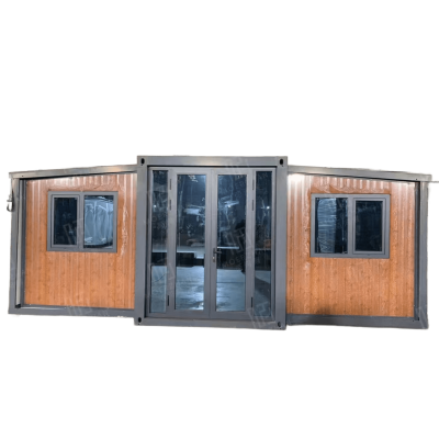 FoldBox 37 Roble – Casa Plegable de 37 m² con Cocina y Baño FoldBox 37 Roble – Casa Plegable de 37 m² con Cocina y Baño