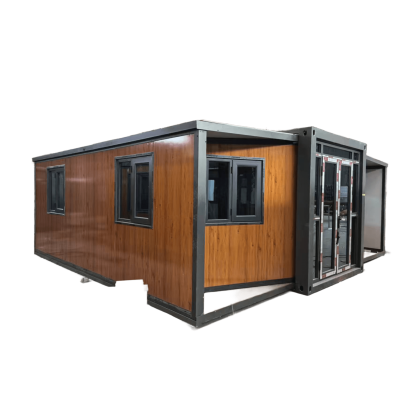 FoldBox 37 Roble – Casa Plegable de 37 m² con Cocina y Baño FoldBox 37 Roble – Casa Plegable de 37 m² con Cocina y Baño