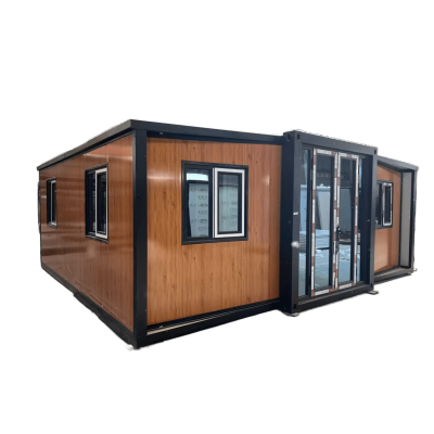 FoldBox 37 Roble – Casa Plegable de 37 m² con Cocina y Baño FoldBox 37 Roble – Casa Plegable de 37 m² con Cocina y Baño